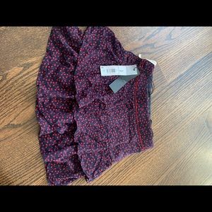 Brand new with tags IKKS girls ruffled skirt size 6